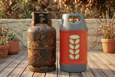 Composite LPG cylinder vs steel
